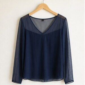 Navy Cami Blouse